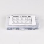 O Ring Oring mm Set Pack 250 Pcs Karet Seal Rubber Gasket Washer Black - Image 3