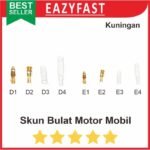 Skun Kabel Bulat Bulet Motor Mobil Male Female Cover Karet Socket
