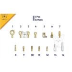 Skun Kabel Bulat Bulet Motor Mobil Male Female Cover Karet Socket - Image 2