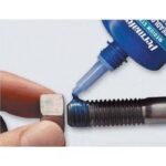 Lem Baut Mur Trimpot Biru Thread Locker Glue Blue 242 - Image 3