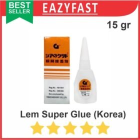 Lem Besi Korea Power Super Glue Botol Besar