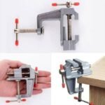 Catok Ragum Clamp Klem Meja Tanggem Kecil Mini Bench Table Vise Holder - Image 3