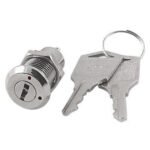Saklar Putar Kunci Elektrik 12mm ON OFF AC DC Listrik Electronic Rotary Switch Key 1A Security Lock - Image 3
