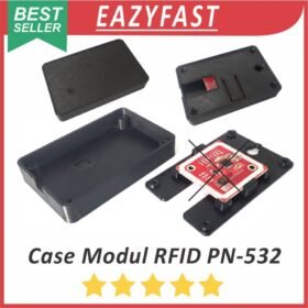 Casing Modul Reader Kartu RFID PN532 Module Case Kotak Rumah Holder Box Tempel RF ID Card PN 532