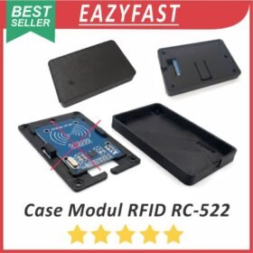 Casing Modul Reader Kartu RFID RC522 Module Case Kotak Rumah Holder Box Tempel RF ID Card RC 522