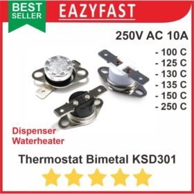 Thermostat Bimetal KSD301 AC 10A 100 150 250 Thermo Fuse KSD 301 302