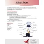 Thermostat Bimetal KSD301 AC 10A 100 150 250 Thermo Fuse KSD 301 302 - Image 2