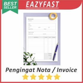 Pengingat Kertas Nota Bon Eazyfast Store