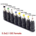 Converter Jack DC 5.5mm to 8 Set Pcs Adapter Laptop Universal 5.5 mm - Image 3