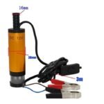 Pompa Celup Mini Submersible Pump 12v DC Portable Air Oli Bensin Mobil - Image 3