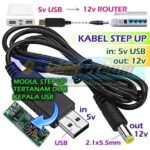 Kabel USB Step Up to 12V Jack DC 5.5mm Male Power Converter Adapter - Image 2