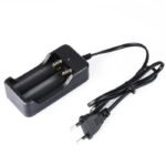 Charger Baterai Li-ion 18650 2 Port 2x x2 Lithium Universal Cas Casan Charge 220V AC - Image 2
