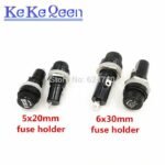 Fuse Holder Panel Rumah Sekring Kaca Tabung Kecil 5x20 5x20mm 5 x 20 - Image 3