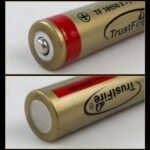 Baterai 18650 Button Top TrustFire 6000mAh Lithium Ion Li-Ion Batu Batre Cas Ces Charge Recharge - Image 2