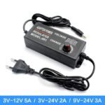 Adaptor DC Adjustable 3A 5.5mm 3 A Ampere PSU Power Supply Trafo - Image 3