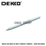 Mata Solder Dekko 40w 40 Watt DS-40N Original Korea Tumpul 3.8mm 75mm - Image 3
