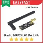 Modul Radio NRF24L01 PA LNA Antena 2.4Ghz Wireless Tranceiver Long Range 1km Module Arduino Compatible