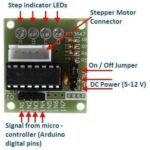 Modul Driver ULN2003 ULN 2003 Transistor Darlington Stepper Driver 4 Phase Fasa Module Board 28BYJ-48 - Image 3