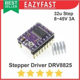 Modul Driver Motor Stepper DRV8825 DRV 8825 CNC Shield Laser GRBL 3D Printer 48V 2.5A 1/32 Step Module