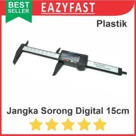 Jangka Sorong Caliper Digital LCD Plastik