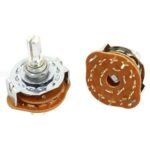 Potensio Saklar Putar Rotary Switch Select Selector 2x6 3x4 4x3 2 3 4 Pole Jalur 6 4 3 Posisi Way Knob - Image 2
