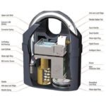 Kunci Gembok Bunyi Alarm Sirene Sensor Sensitif Getar APR Anti Maling Sepeda Motor Siren Safety Lock - Image 2