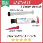 Flux Pasta Solder Amtech 10cc RMA-223 RMA223 Rosin Songka Suntik Pendorong Timah Paste Pembersih