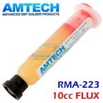 Flux Pasta Solder Amtech 10cc RMA-223 RMA223 Rosin Songka Suntik Pendorong Timah Paste Pembersih - Image 2