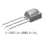 Infrared Receiver Sensor Penerima Cahaya Infra Red IR Remote Metal - Image 3