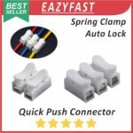 Quick Connect 2 3 Kabel Wire Push Fit Connector Spring Lock Terminal Sambungan Kabel Listrik CH-2 CH-3