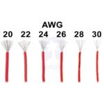 Kabel Serabut Tinned Cu AWG28 Tembaga Lapis Timah Putih Lentur Flexible PVC JST Audio NYAF AWG 28 - Image 2