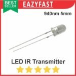 Photo Dioda LED IR Infra Red Merah Transmitter Receiver RX TX 2 3 Pin 2P 3P 5mm Emitter Pemancar Penerima Remote TV AC - Image 3