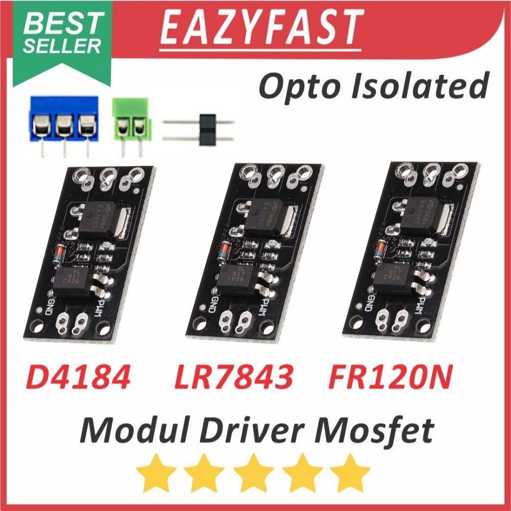ginee_20260521151425049_4306348357.jpeg Modul Mosfet D4184 FR120N LR7843 Optocoupler Isolated gSwitch Trigger Driver PWM Relay Switch Module - Image 1