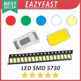 Lampu LED SMD Chip 5730 Merah Hijau Biru Kuning Putih Red Green Blue Yellow Warm Cold White 0.5W 3.2-3.4V