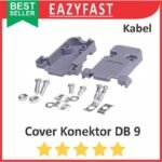 Konektor DB9 Male Female Cover Serial Port RS232 DB 9 Connector Jack Socket Kabel Case Casing - Image 2