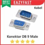Konektor DB9 Male Female Cover Serial Port RS232 DB 9 Connector Jack Socket Kabel Case Casing - Image 3