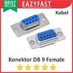 Konektor DB9 Male Female Cover Serial Port RS232 DB 9 Connector Jack Socket Kabel Case Casing - Image 4