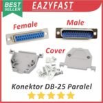 Konektor DB25 Male Female Cover Parallel LPT Port DB 25 Connector Jack Socket Kabel Case Casing