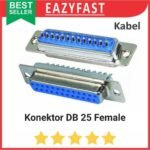 Konektor DB25 Male Female Cover Parallel LPT Port DB 25 Connector Jack Socket Kabel Case Casing - Image 4