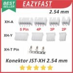 Konektor Kabel JST-XH2.54  2 3 4 5 P Pin Kaki Set Male Female Pin Skun Terminal JST XH 2.54mm 2.54 mm 2P 3P 4P 5P Cable Socket Connector Soket XH-A XH-Y XH-T