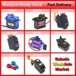 Motor Servo RC MG996R MG996 R Half Metal Gear 180 Degree Sudut Derajat Drajat 10kg/cm Mini Micro Gearbox Gear Box MG996 MG 996 Tower Pro TowerPro - Image 3