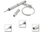 Gantungan Kunci Keychain Unik Fungsi Obeng Mini Stainless Steel - Image 2