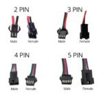 Socket Kabel JST SM 4p 4 Pin Wire Sambungan Konektor Kabel Male Female - Image 3