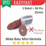 Mata Batu 25mm Pack Botol isi 36 Pcs Gerinda Grinda Mini Potong Grinder Wheel Cut Cutting Disc