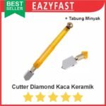 Cutter Diamond Alat Potong Kaca Keramik Kater Kramik Glass Ceramic