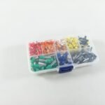Skun Kabel Terminal Listrik Ferrules Set 400 Pcs Sekun Ferules Tusuk Tancap Jarum Bulat Insulated Cover Vinyl Cable Lug - Image 3