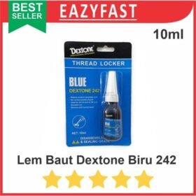 Lem Baut Mur Trimpot Biru Thread Locker Glue Blue 242