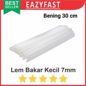 Refill Lem Tembak Lilin Bakar Batang Kecil 7mm Putih Glue Gun Stick White
