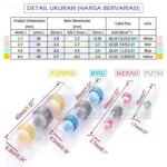 Heatshrink Timah Waterproof Hot Seal 3 in 1 Heat Shrink Hotseal Wire Tubing Solder Selang Kabel Bakar - Image 2