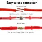 Heatshrink Timah Waterproof Hot Seal 3 in 1 Heat Shrink Hotseal Wire Tubing Solder Selang Kabel Bakar - Image 3